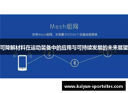 可降解材料在运动装备中的应用与可持续发展的未来展望
